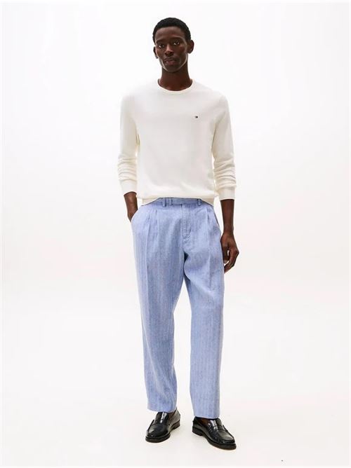 essential ssnl cotton crew neck TOMMY HILFIGER | MW0MW39999Z00